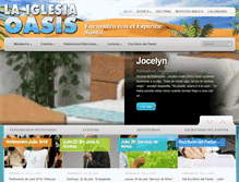 Tablet Screenshot of laiglesiaoasis.com